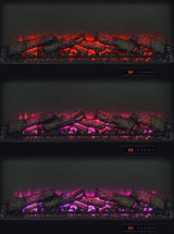 Fuller 60-inch 2-door TV Stand Fireplace Media Console Mango