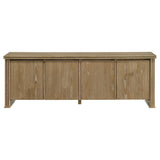 Adina 70-inch TV Stand Media Console Distressed Light Brown