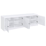 Laughlin 4-door Engineered Wood 78-inch TV Stand