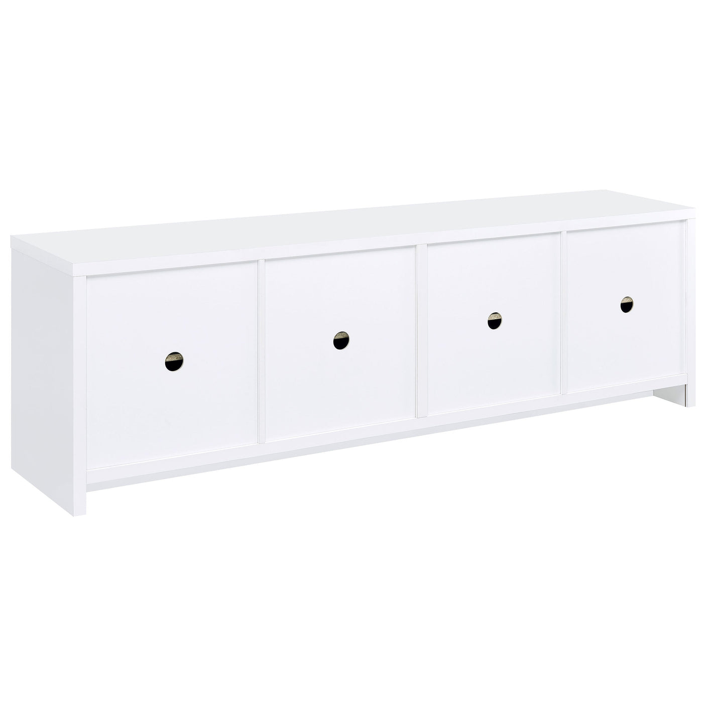 Laughlin 4-door Engineered Wood 78-inch TV Stand