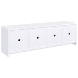 Laughlin 4-door Engineered Wood 78-inch TV Stand