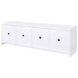 Laughlin 4-door Engineered Wood 78-inch TV Stand