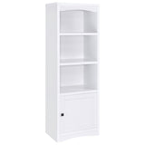 Laughlin 3-shelf Engineered Wood Media Tower