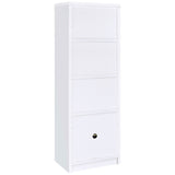 Laughlin 3-shelf Engineered Wood Media Tower