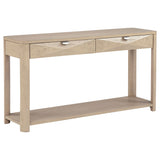 Marcelo Sofa Console Table with 2 Drawers and Shelf