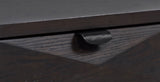 Marcelo Wood Coffee Table with 2 Drawers and Shelf Light Elm