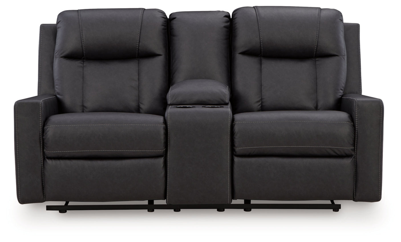 Mackmenville DBL Reclining Loveseat w/Console