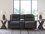 Mackmenville DBL Reclining Loveseat w/Console