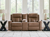 Mackmenville DBL Reclining Loveseat w/Console