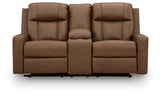 Mackmenville DBL Reclining Loveseat w/Console
