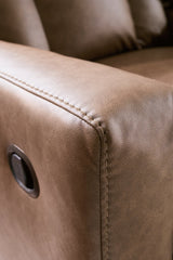Mackmenville Reclining Sofa and Reclining Loveseat with Console Living Room Set
