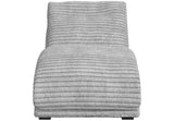 Dominick II Chaise - Silver