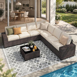 Dwight 8pc Patio Sectional