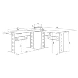 Keizer L-Shape Desk