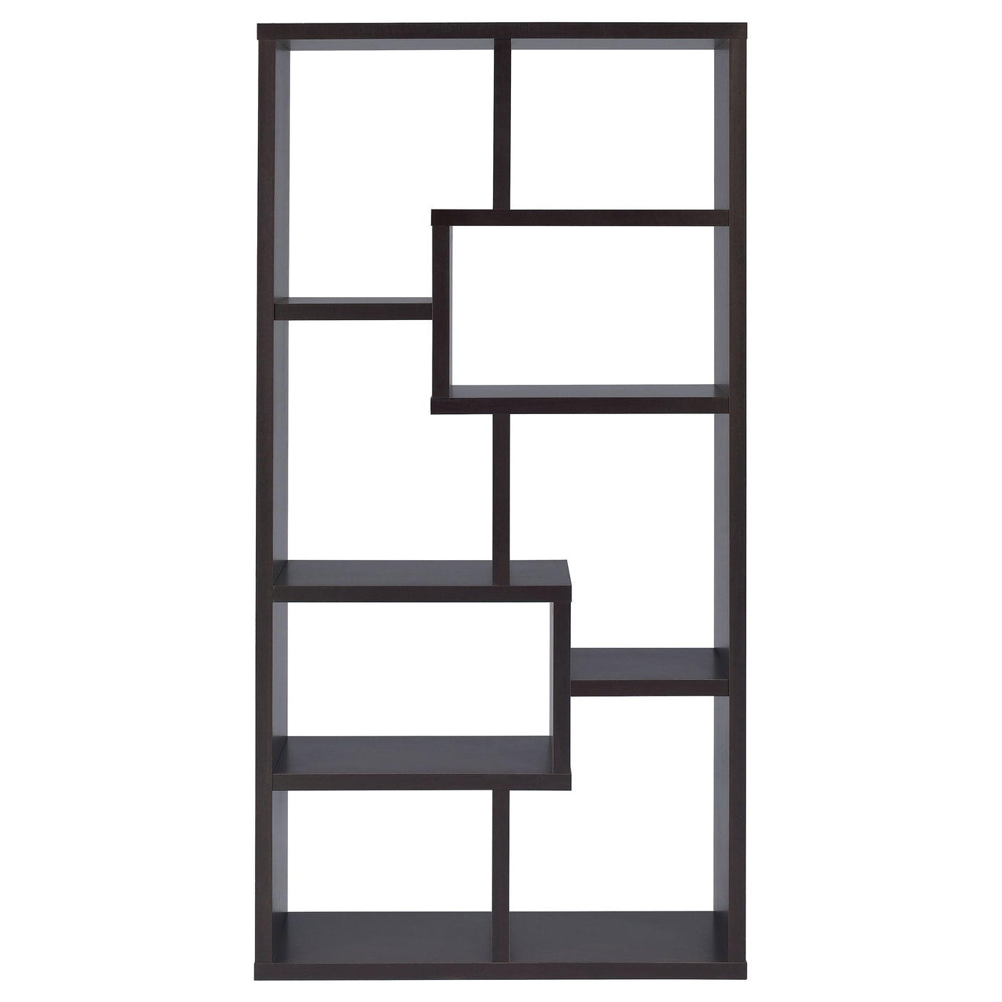 Theo 71-inch 6-shelf Bookshelf