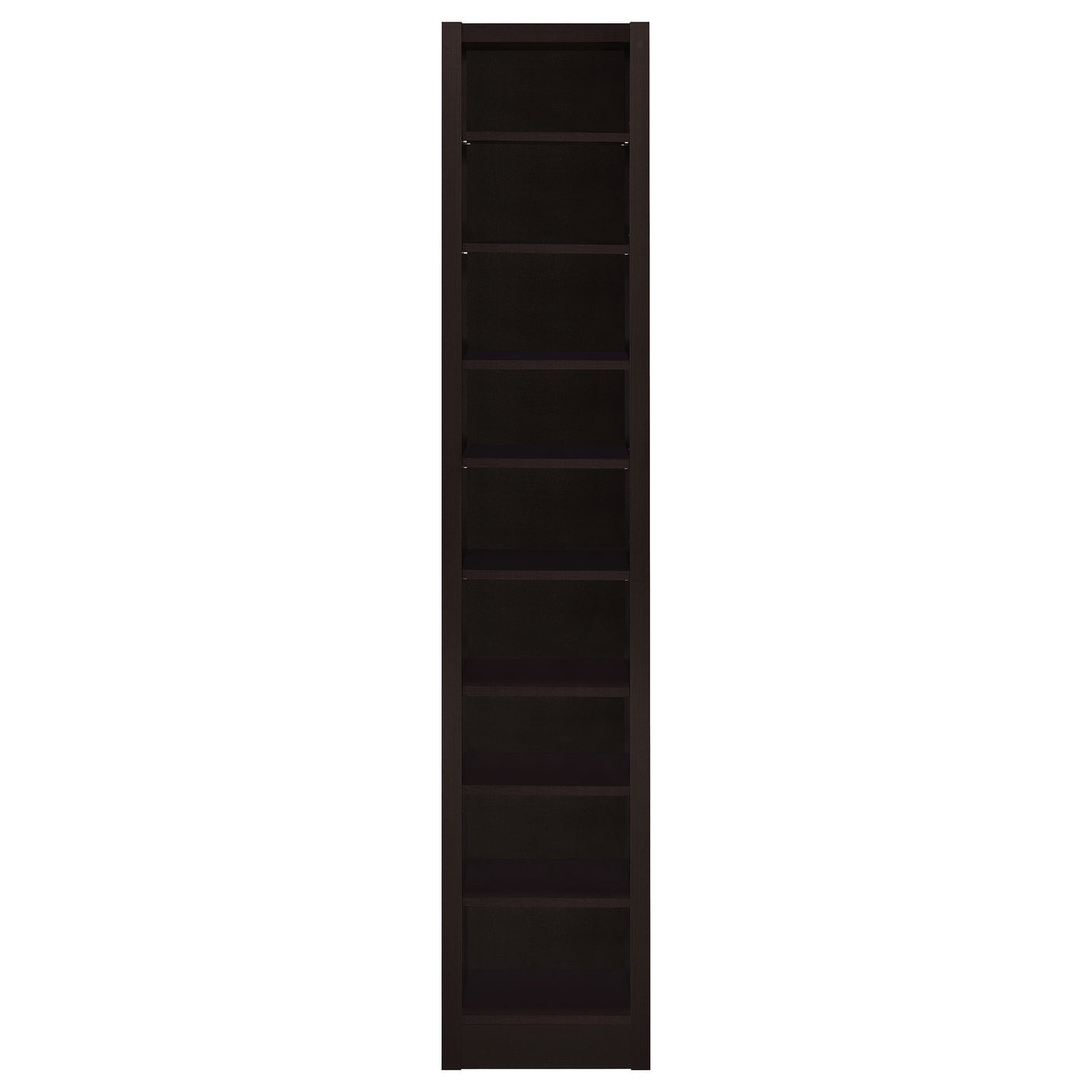 Eliam 71-inch 8-shelf Bookcase Cappuccino