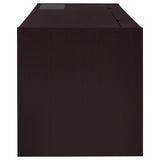 Halston 60-inch 3-drawer Office Computer Desk Cappuccino
