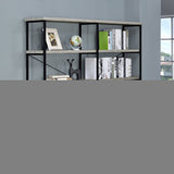 Analiese 63-inch 4-shelf Double Bookshelf