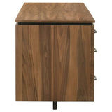 Berhalter 6-Drawer Double Pedestal File Computer Desk