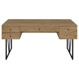 Analiese 63-inch 4-drawer Writing Desk Mango