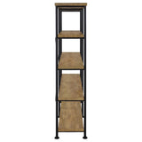 Analiese 63-inch 4-shelf Double Bookshelf Mango