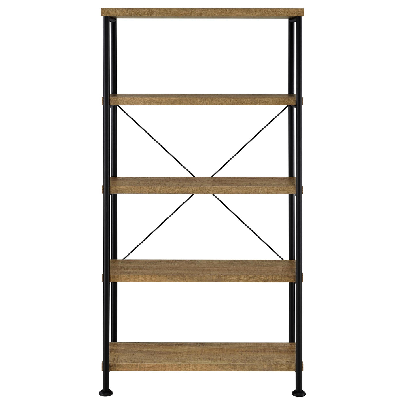 Analiese 63-inch 4-shelf Bookshelf Mango