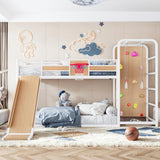 Sports Loft Bunk Bed - White