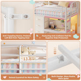 Low Loft Bed - Twin