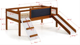 Junior Loft Bed w/ Slide
