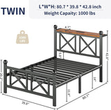Mark Metal Bed