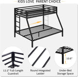 Everest Metal Twin/Full Bunk Bed
