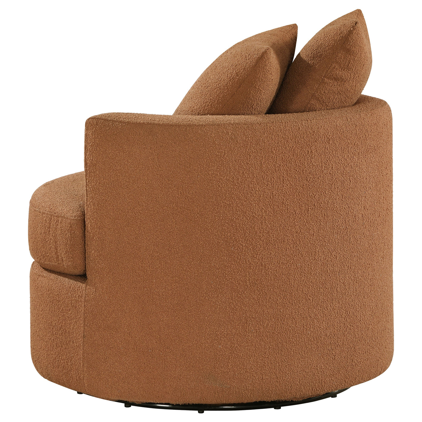 Debbie Upholstered Swivel Accent Chair