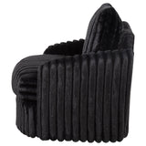 Sarco Corduroy Upholstered Swivel Accent Arm Chair