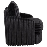 Sarco Corduroy Upholstered Swivel Accent Arm Chair