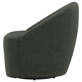 Leon Upholstered Accent Swivel Chair