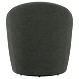 Leon Upholstered Accent Swivel Chair