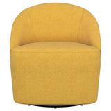 Leon Upholstered Accent Swivel Chair