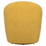 Leon Upholstered Accent Swivel Chair