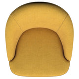Leon Upholstered Accent Swivel Chair