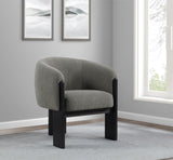 Valdez Boucle Upholstered Back Accent Chair
