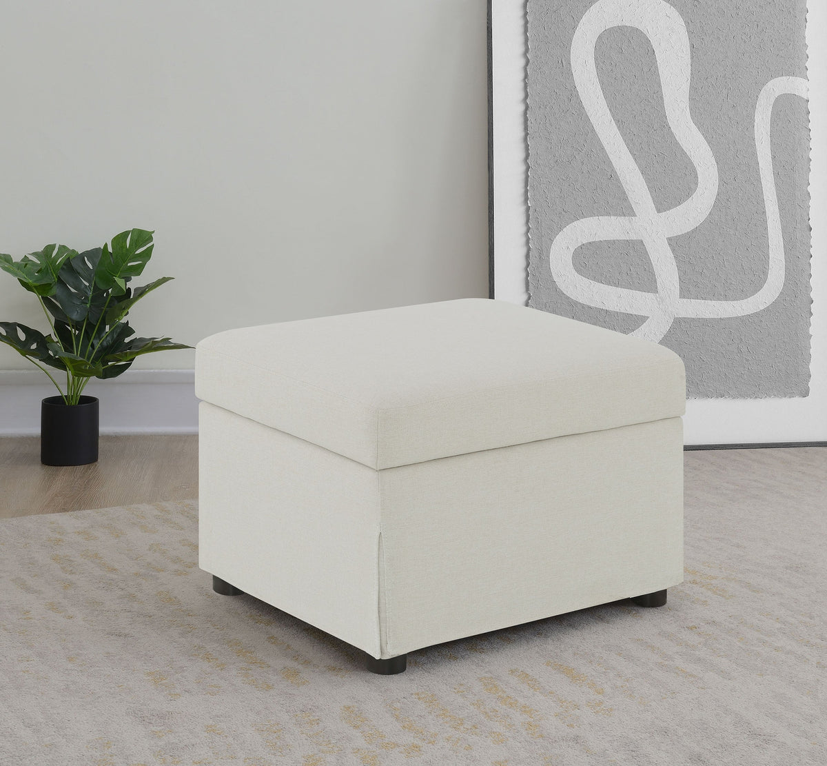 Winter Ottomans