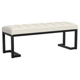 Mesa Boucle Upholstered Tufted Accent Bench