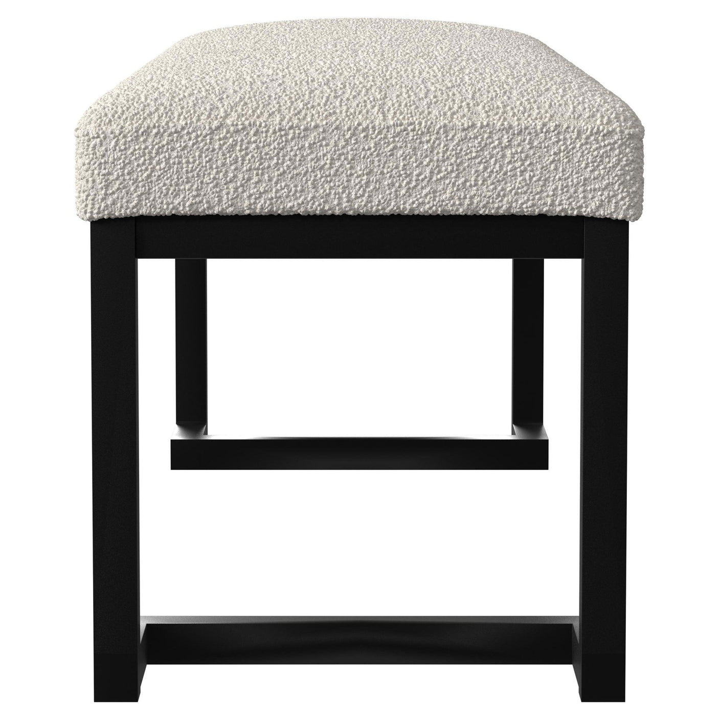 Mesa Boucle Upholstered Tufted Accent Bench