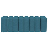 Summer Fabric Upholstered Tufted Accent Bench