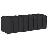 Summer Fabric Upholstered Tufted Accent Bench