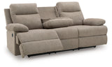 Tarrant Reclining Sofa w/Drop Down Table