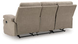 Tarrant Reclining Sofa w/Drop Down Table
