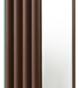 Elena 67-inch Square Tapered Mirrored Floor Lamp Brown