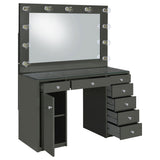 Acena 7-drawer Vanity Set with ing High Gloss