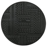 Loannis 2-piece Round Mango Wood Nesting Table Matte Black